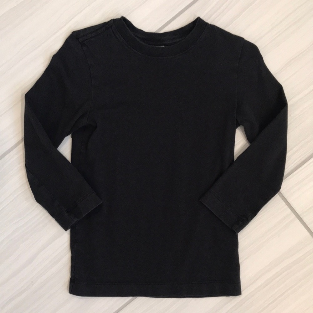 Hanna Andersson black long sleeved top 4T
